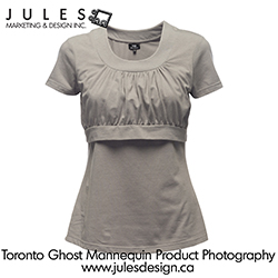 Toronto ghost manikin product photography
